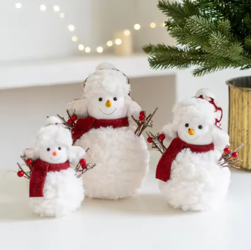 Home Art Textiles - Nuova Decorazione Natalizia: Pupazzo di Neve