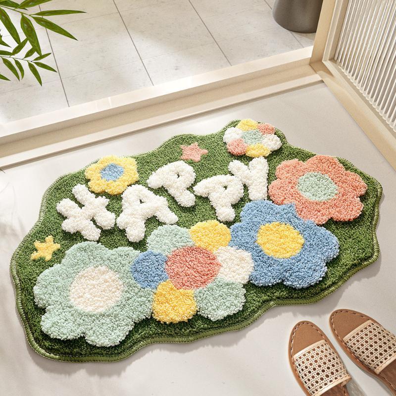 Home Textiles Super Soft - Tappetino da Doccia Minimalista in Stile
