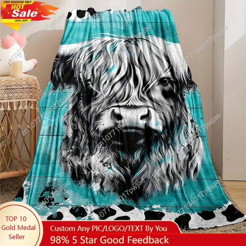 Throw Blanket Chunky Knit - Accogliente e morbida coperta in pile
