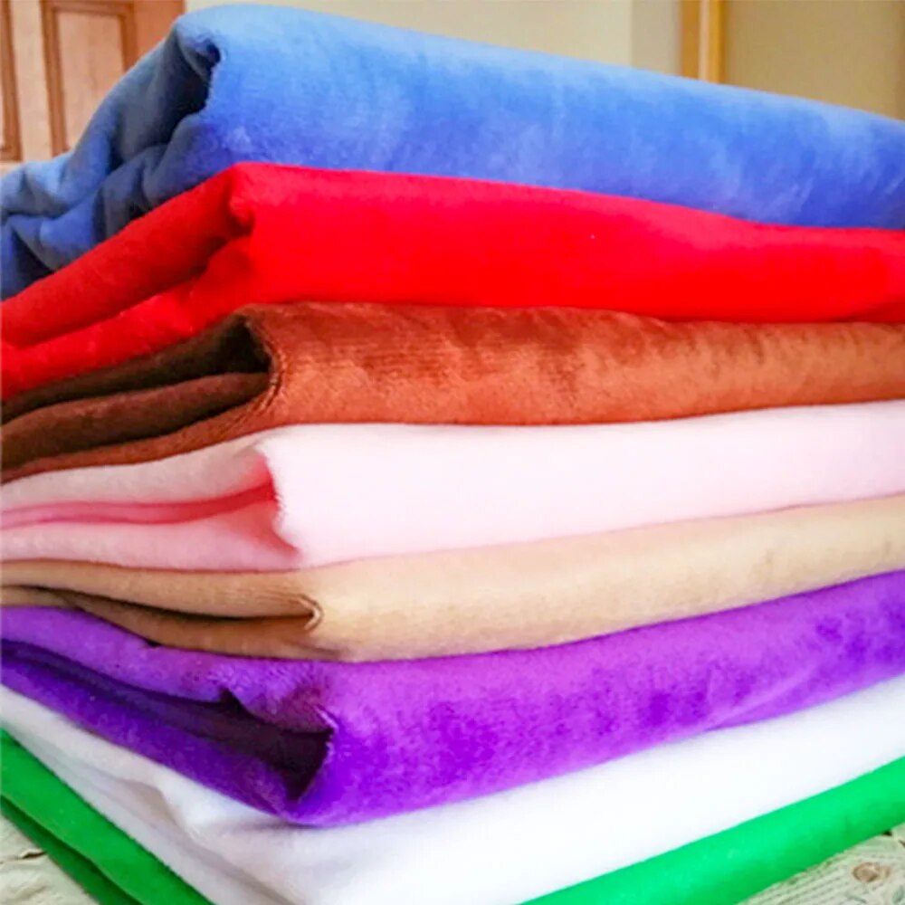Home Textiles Super Soft - Tessuto Minky Tessuti in velluto di