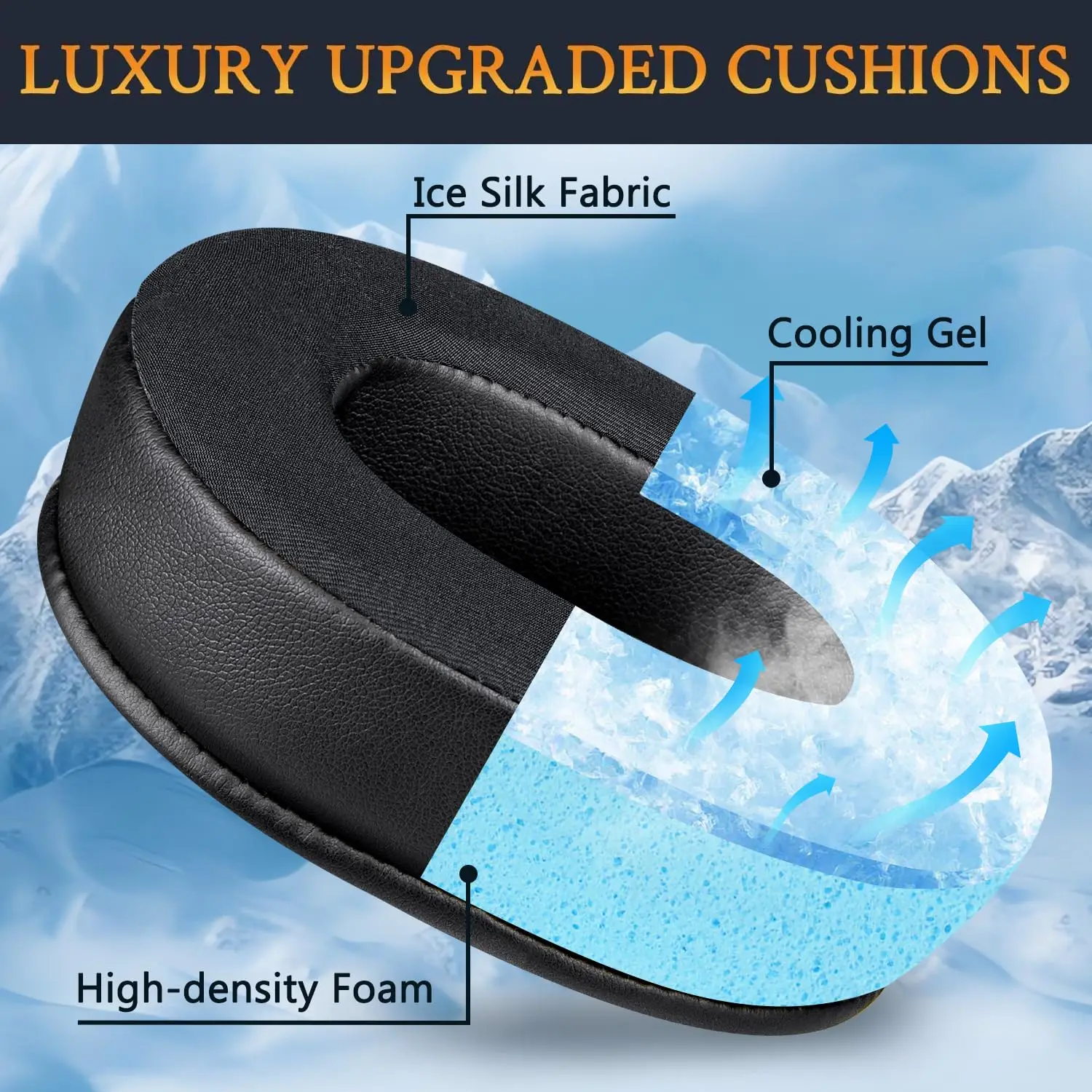 Cuscinetti auricolari di ricam - Cooling Pillow Gel recensione e prezzo