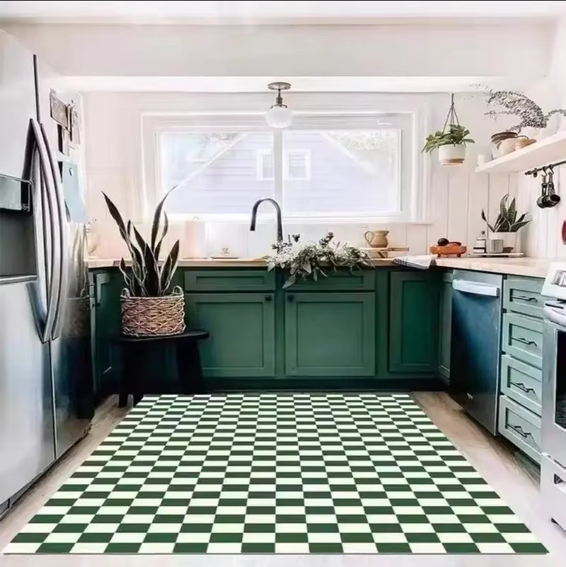 VIKAMA Tappeto a scacchiera So - Home Textiles Plaid recensione e prezzo