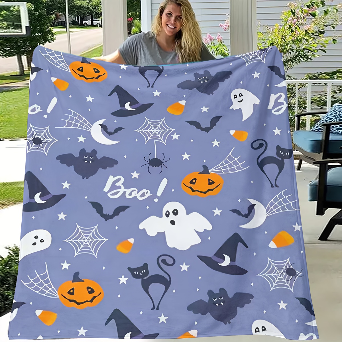 Coperta di Halloween con Motiv - Home Textiles Super Soft recensione e prezzo