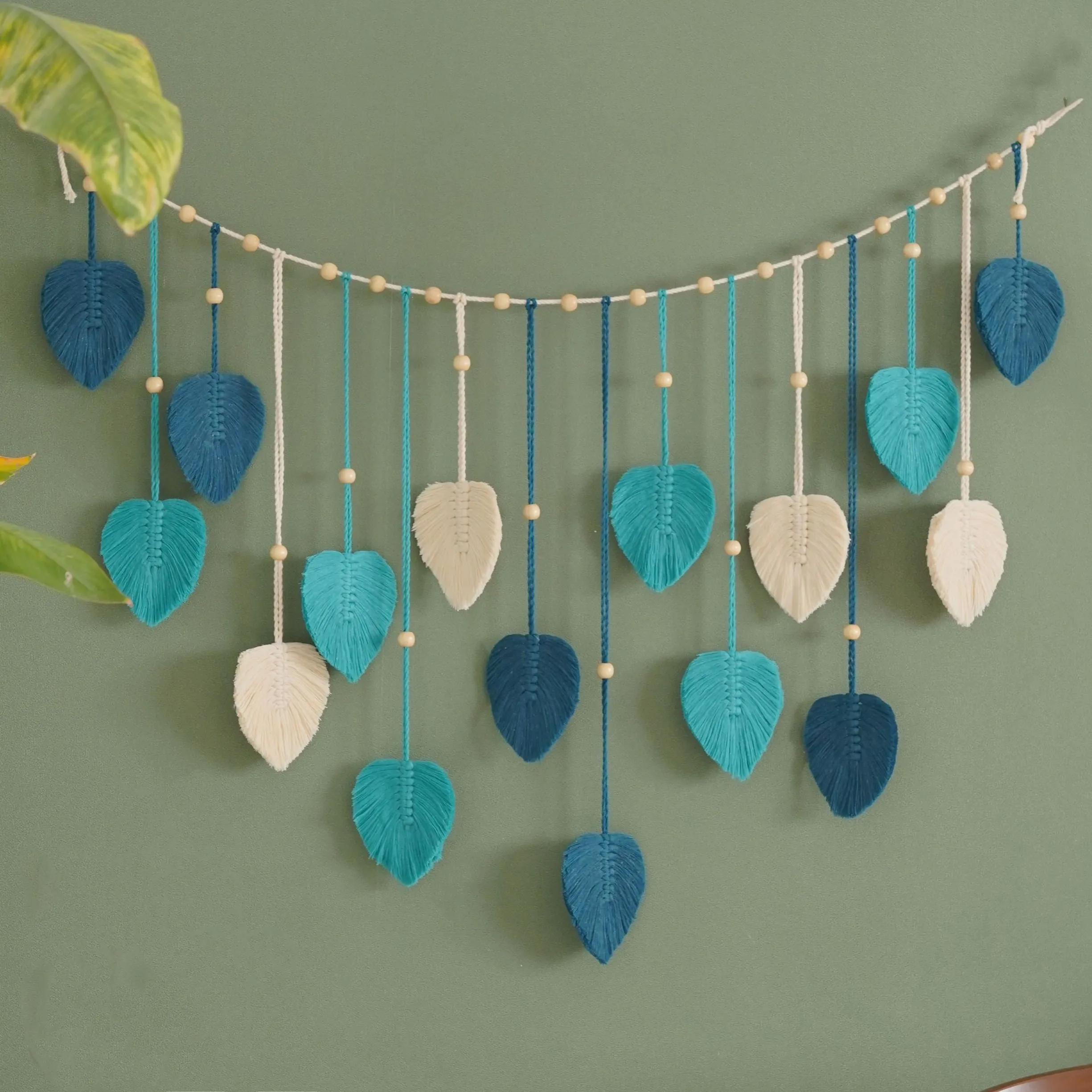 Ghirlanda di foglie verdi da 1 - Home Art Textiles recensione e prezzo