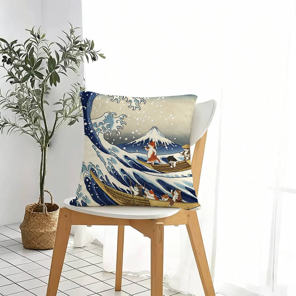Art Katsushika H-Hokusai Feder - Home Art Textiles recensione e prezzo