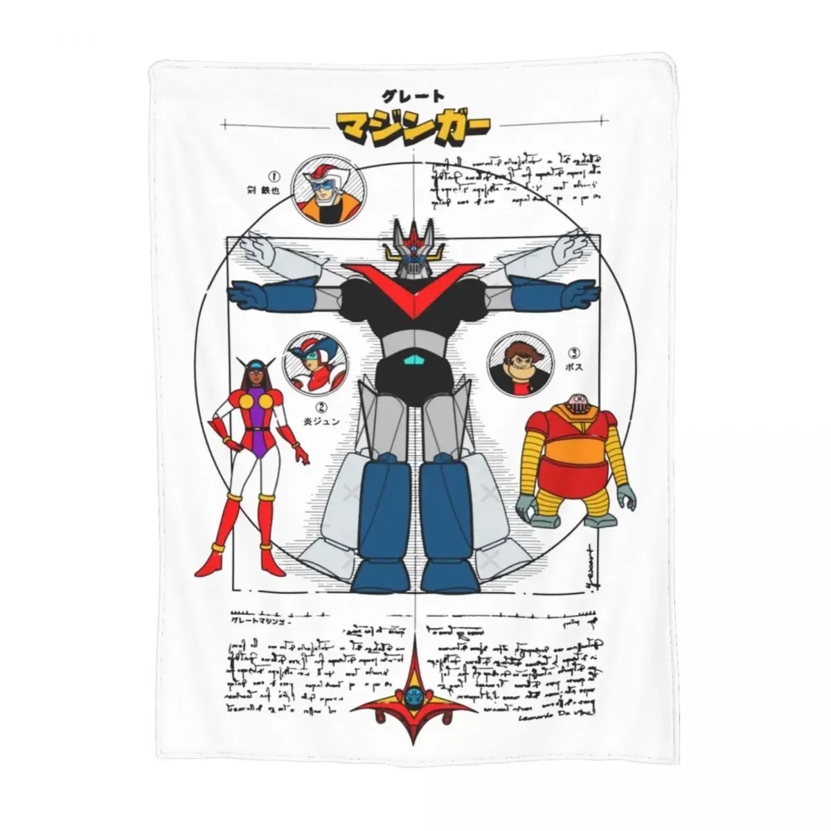 Coperta in Velluto Mazinger Z  - Home Textiles Super Soft recensione e prezzo